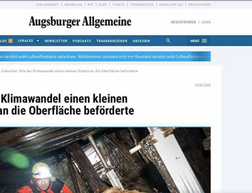 AUGSBURGER ALLGEMEINE GERMANIA Wie der Klimawandel einen kleinen Schatz an die Oberfläche beförderte